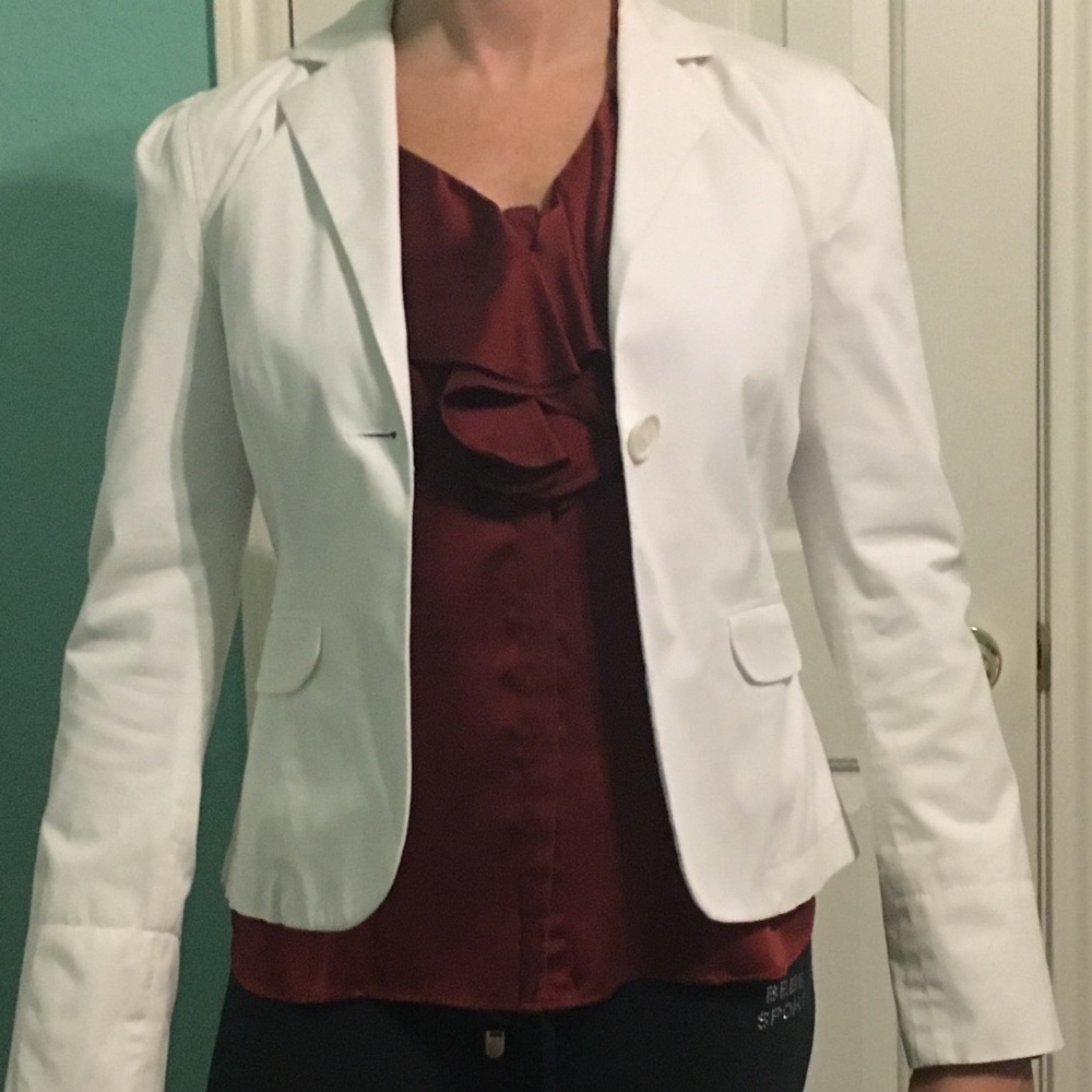White Blazer